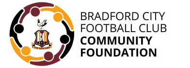 Bradford City FC Community Foundation logo — UK organisation fundraising with OneDonate