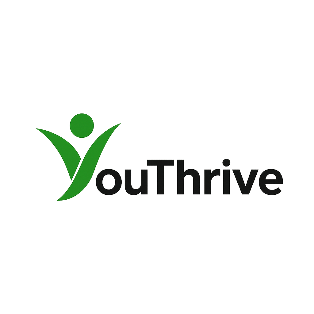YouThrive CIC logo — UK organisation fundraising with OneDonate