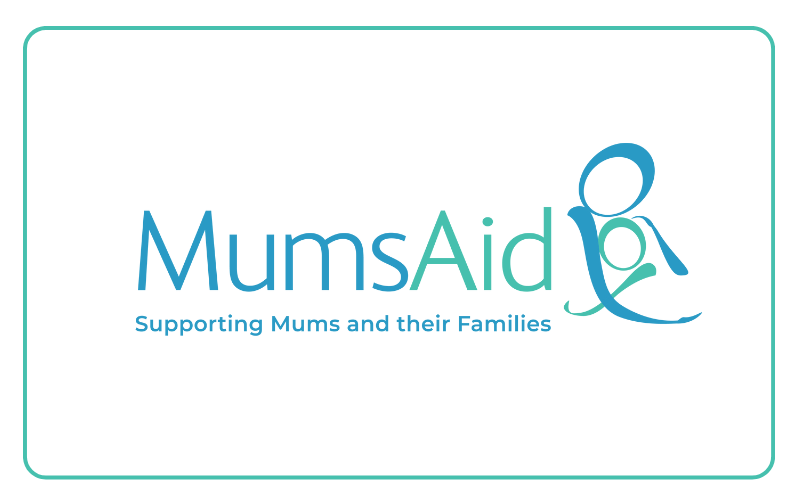 MumsAid logo — UK organisation fundraising with OneDonate