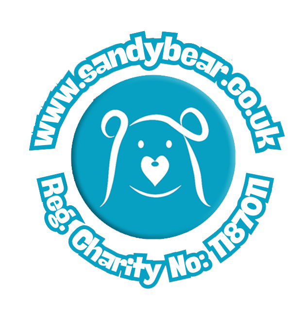 Sandy Bear logo — UK organisation fundraising with OneDonate