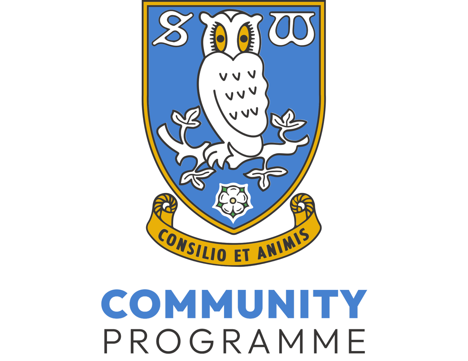 Sheffield Wednesday Community Programme logo — UK organisation fundraising with OneDonate
